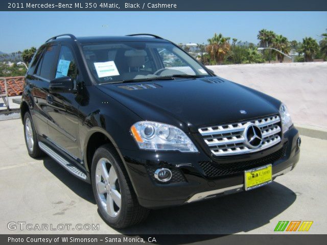 2011 Mercedes-Benz ML 350 4Matic in Black