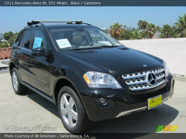 2011 Mercedes-Benz ML 350 4Matic in Black