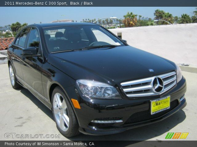 2011 Mercedes-Benz C 300 Sport in Black