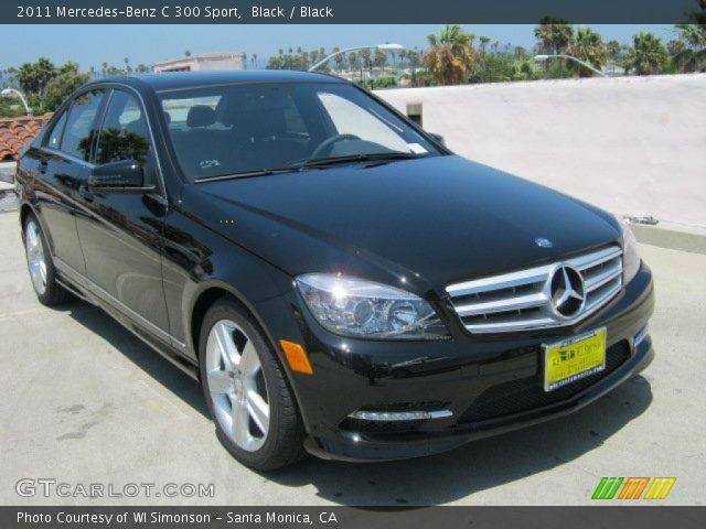 2011 Mercedes-Benz C 300 Sport in Black