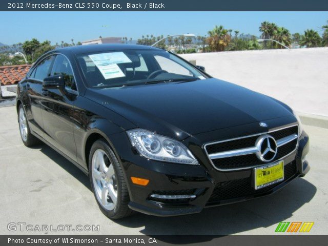 2012 Mercedes-Benz CLS 550 Coupe in Black