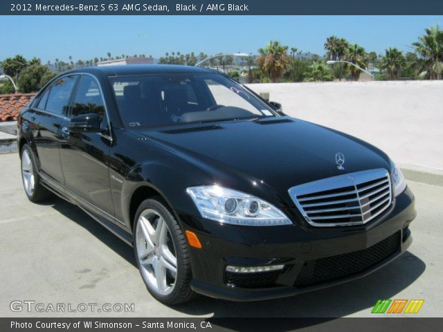 2012 Mercedes-Benz S 63 AMG Sedan in Black