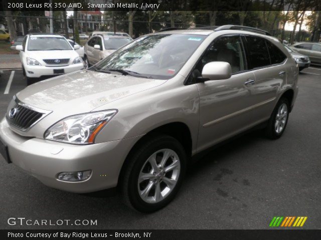 2008 Lexus RX 350 AWD in Savannah Metallic