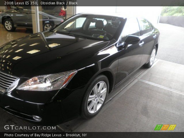 2008 Lexus ES 350 in Obsidian Black