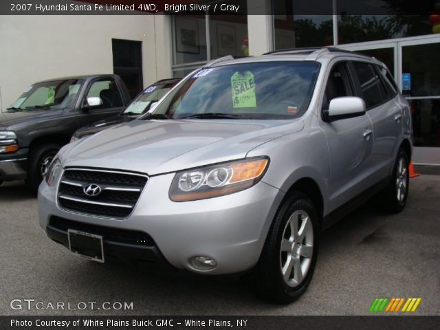 2007 Hyundai Santa Fe Limited 4WD in Bright Silver