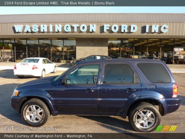 2004 Ford Escape Limited 4WD in True Blue Metallic
