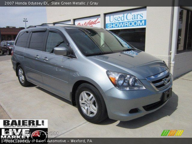 2007 Honda Odyssey EX in Slate Green Metallic