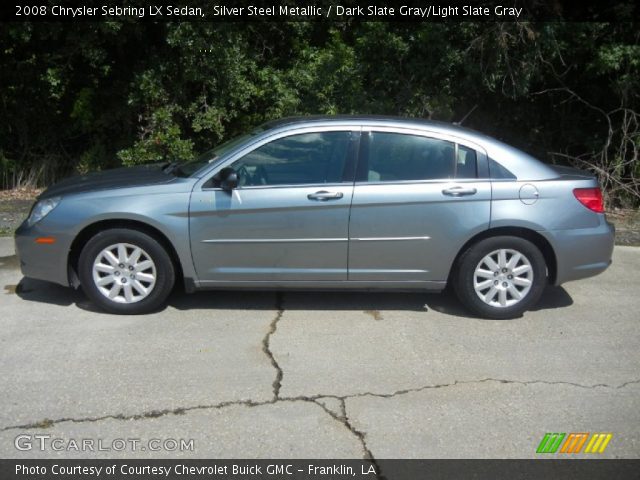 2008 Chrysler Sebring LX Sedan in Silver Steel Metallic