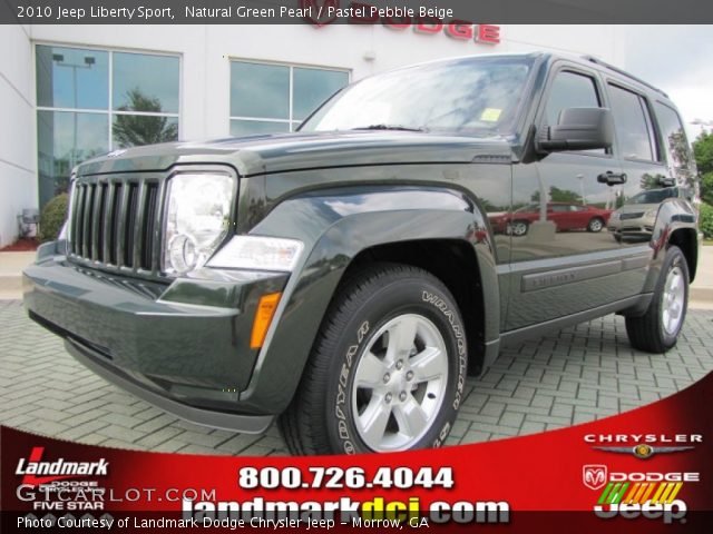 2010 Jeep Liberty Sport in Natural Green Pearl