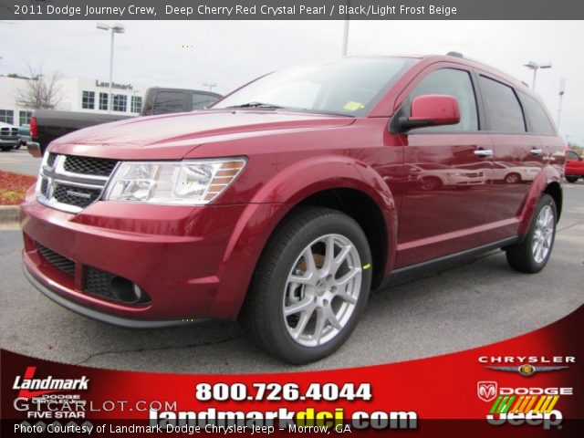 2011 Dodge Journey Crew in Deep Cherry Red Crystal Pearl