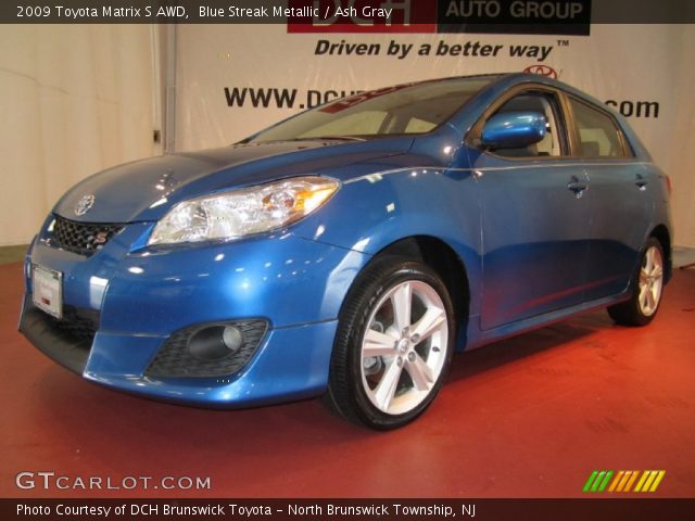 2009 Toyota Matrix S AWD in Blue Streak Metallic