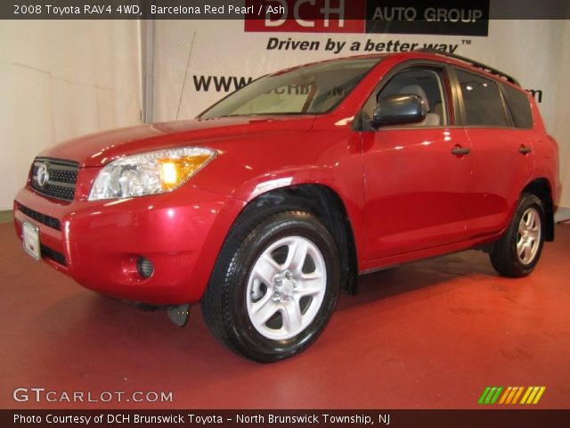 2008 Toyota RAV4 4WD in Barcelona Red Pearl