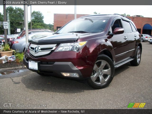 2009 Acura MDX  in Dark Cherry Pearl