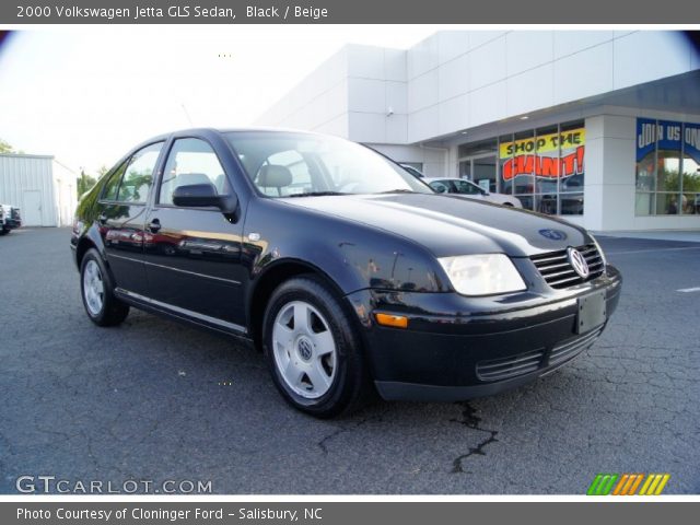 2000 Volkswagen Jetta GLS Sedan in Black