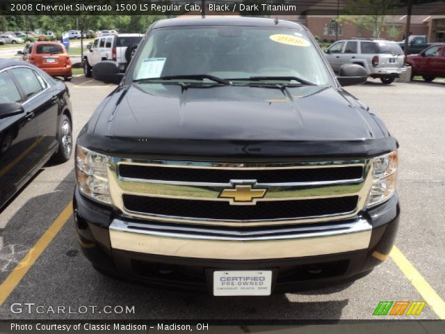 2008 Chevrolet Silverado 1500 LS Regular Cab in Black