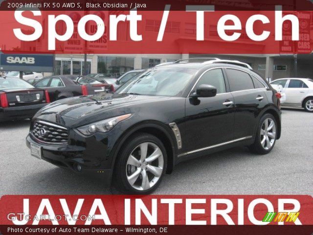 2009 Infiniti FX 50 AWD S in Black Obsidian