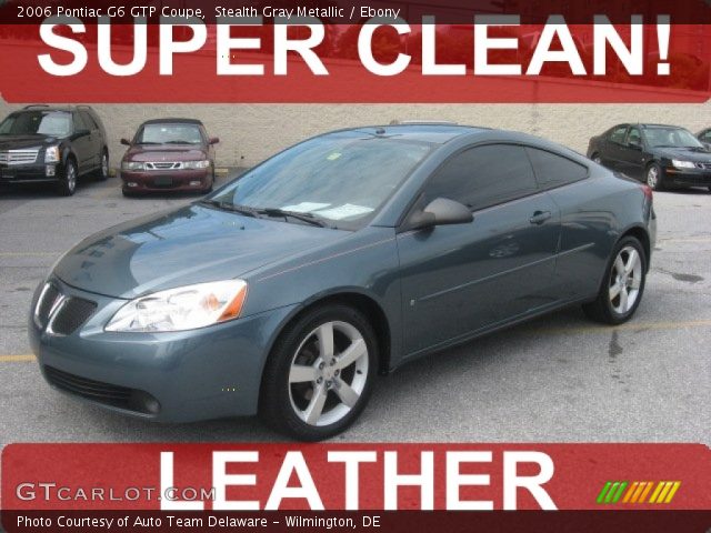 2006 Pontiac G6 GTP Coupe in Stealth Gray Metallic