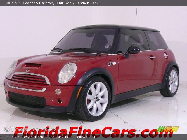 2004 Mini Cooper S Hardtop in Chili Red