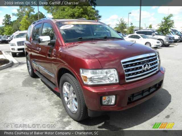 2009 Infiniti QX 56 in Deep Garnet