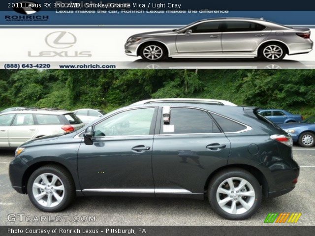 2011 Lexus RX 350 AWD in Smokey Granite Mica