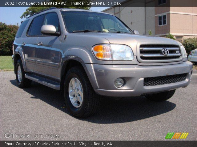 2002 Toyota Sequoia Limited 4WD in Thunder Gray Metallic