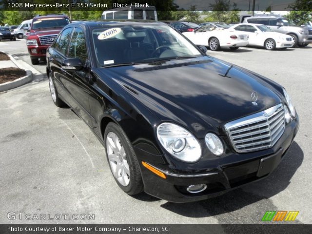 2008 Mercedes-Benz E 350 Sedan in Black