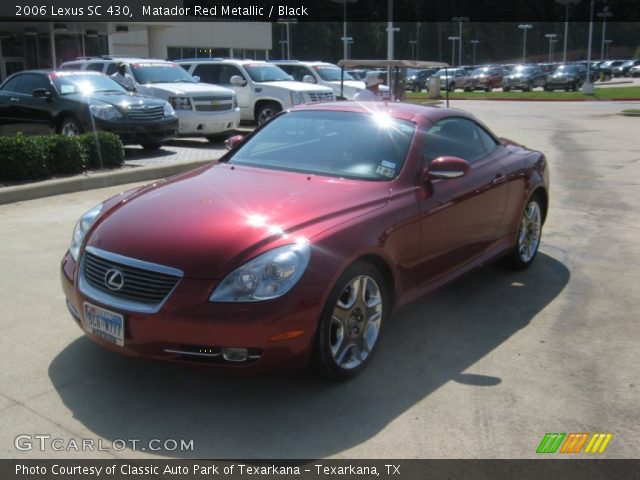 2006 Lexus SC 430 in Matador Red Metallic