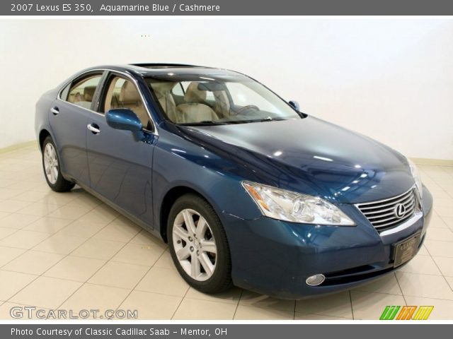 2007 Lexus ES 350 in Aquamarine Blue