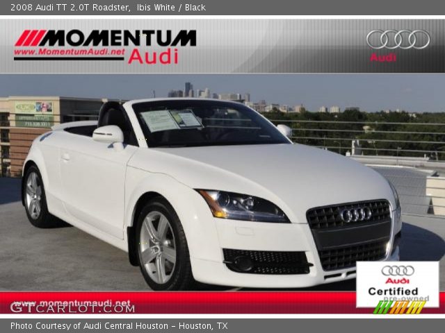 2008 Audi TT 2.0T Roadster in Ibis White