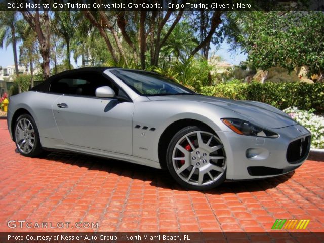 2010 Maserati GranTurismo Convertible GranCabrio in Grigio Touring (Silver)