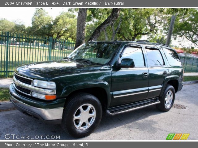 2004 Chevrolet Tahoe LT 4x4 in Dark Green Metallic