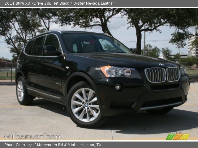 2011 BMW X3 xDrive 28i in Jet Black