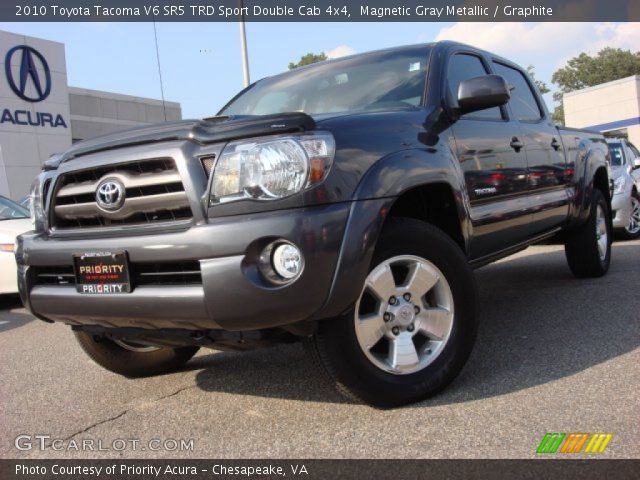 2010 Toyota Tacoma V6 SR5 TRD Sport Double Cab 4x4 in Magnetic Gray Metallic