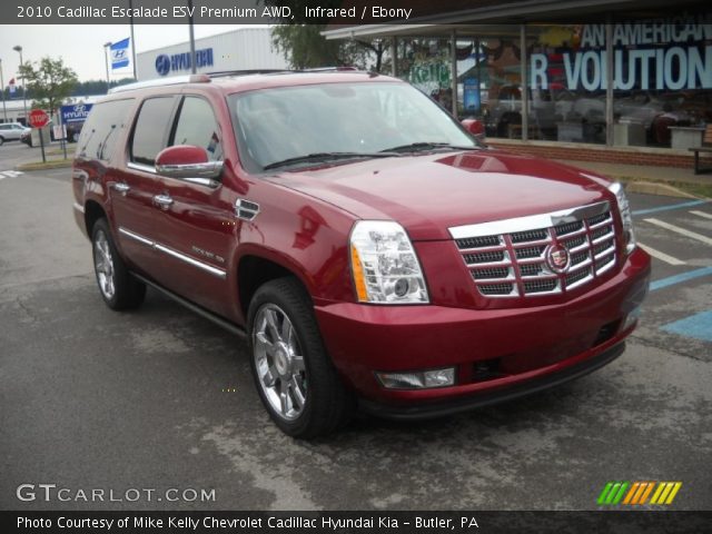 2010 Cadillac Escalade ESV Premium AWD in Infrared