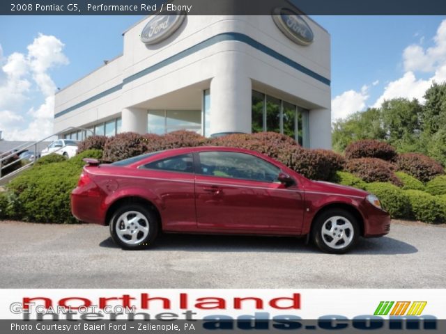 2008 Pontiac G5  in Performance Red