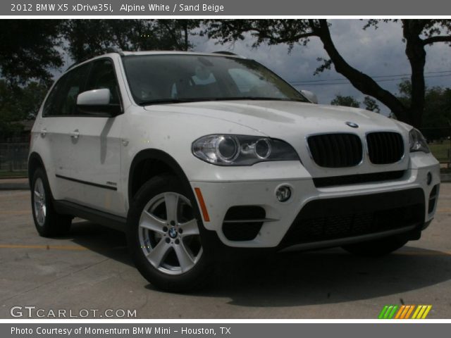 2012 BMW X5 xDrive35i in Alpine White
