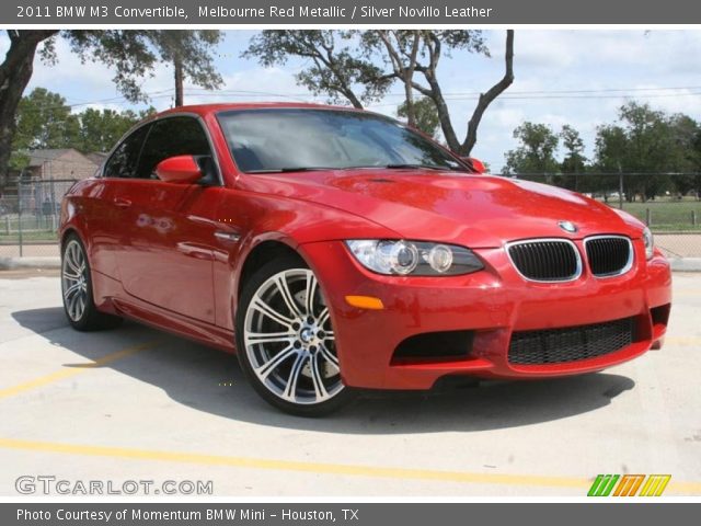 2011 BMW M3 Convertible in Melbourne Red Metallic