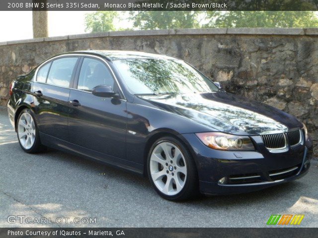 2008 BMW 3 Series 335i Sedan in Monaco Blue Metallic