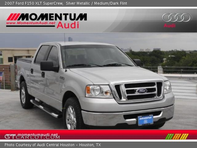 2007 Ford F150 XLT SuperCrew in Silver Metallic