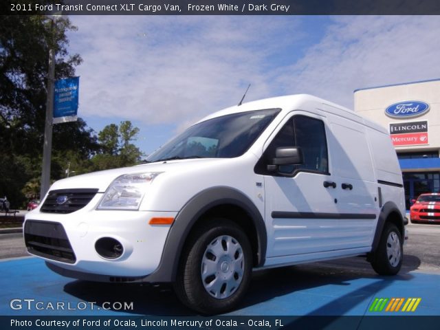 2011 Ford Transit Connect XLT Cargo Van in Frozen White
