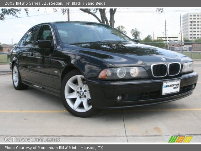 2003 BMW 5 Series 525i Sedan in Jet Black