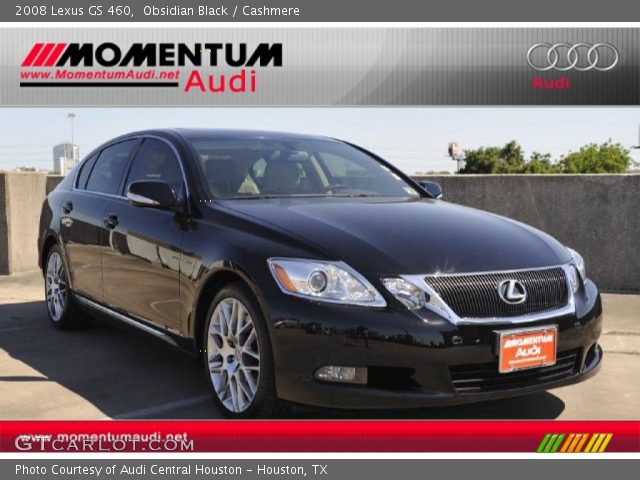 2008 Lexus GS 460 in Obsidian Black
