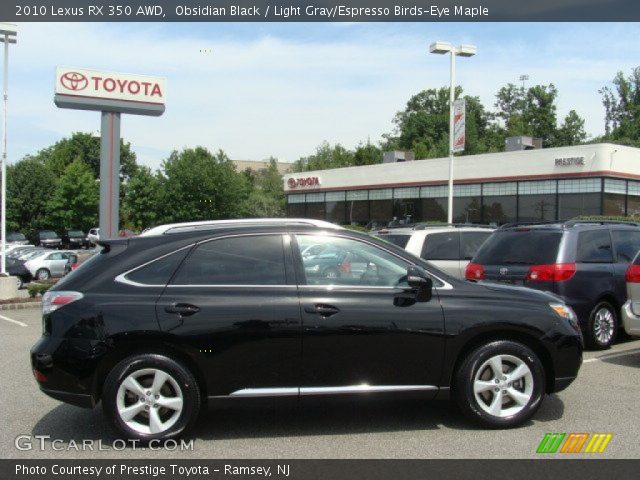 2010 Lexus RX 350 AWD in Obsidian Black