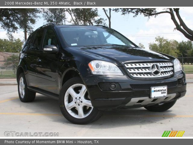 2008 Mercedes-Benz ML 350 4Matic in Black