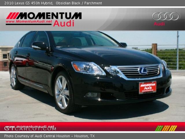 2010 Lexus GS 450h Hybrid in Obsidian Black