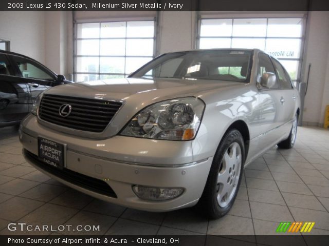 2003 Lexus LS 430 Sedan in Millenium Silver Metallic