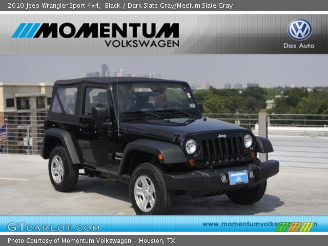 2010 Jeep Wrangler Sport 4x4 in Black