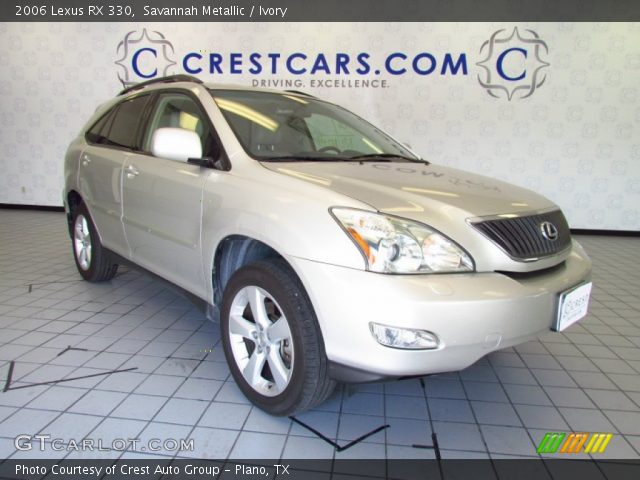 2006 Lexus RX 330 in Savannah Metallic