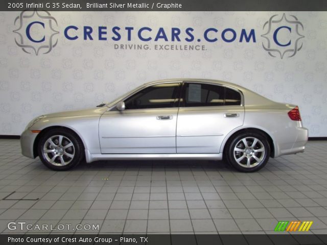 2005 Infiniti G 35 Sedan in Brilliant Silver Metallic