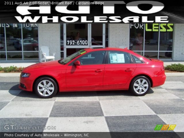 2011 Audi A4 2.0T Sedan in Brilliant Red